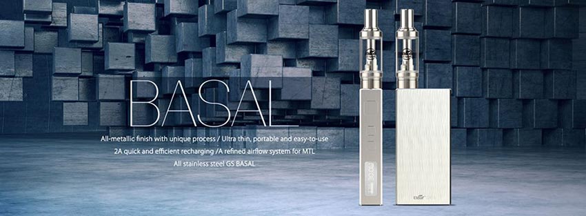 Новая электронная сигарета Basal Kit от компании Eleaf