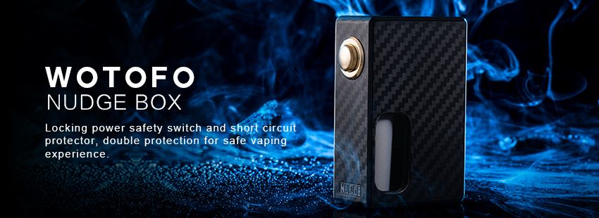 Новый бюджетный NUDGE BOX от компании WOTOFO