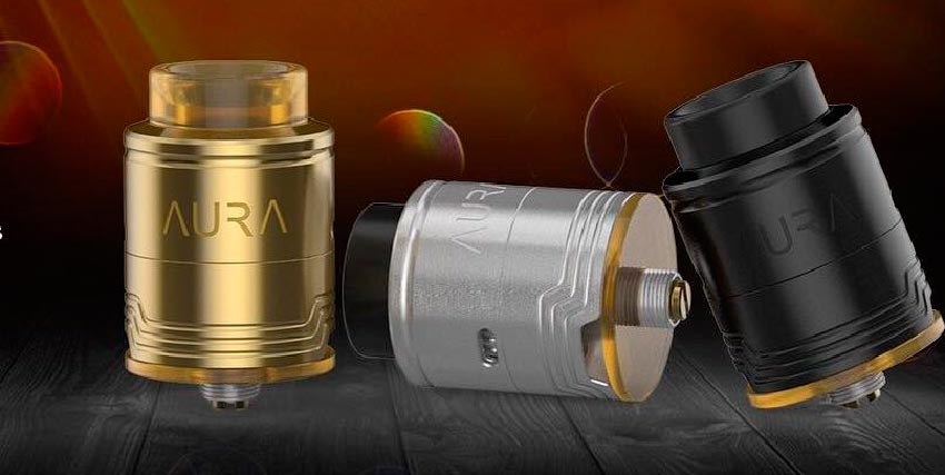 Новая дрипка Aura RDA от компании Digiflavor
